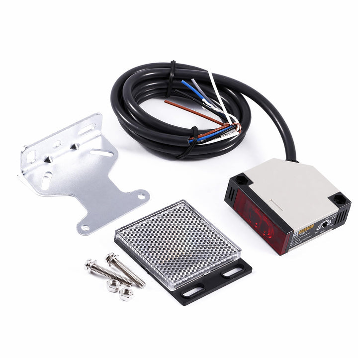 E3JK-R4M1 Wandmontierter Lichtschranken Lichtschranke Für Den Innenbereich , 5X5x2cm AC 90-250V 3A L