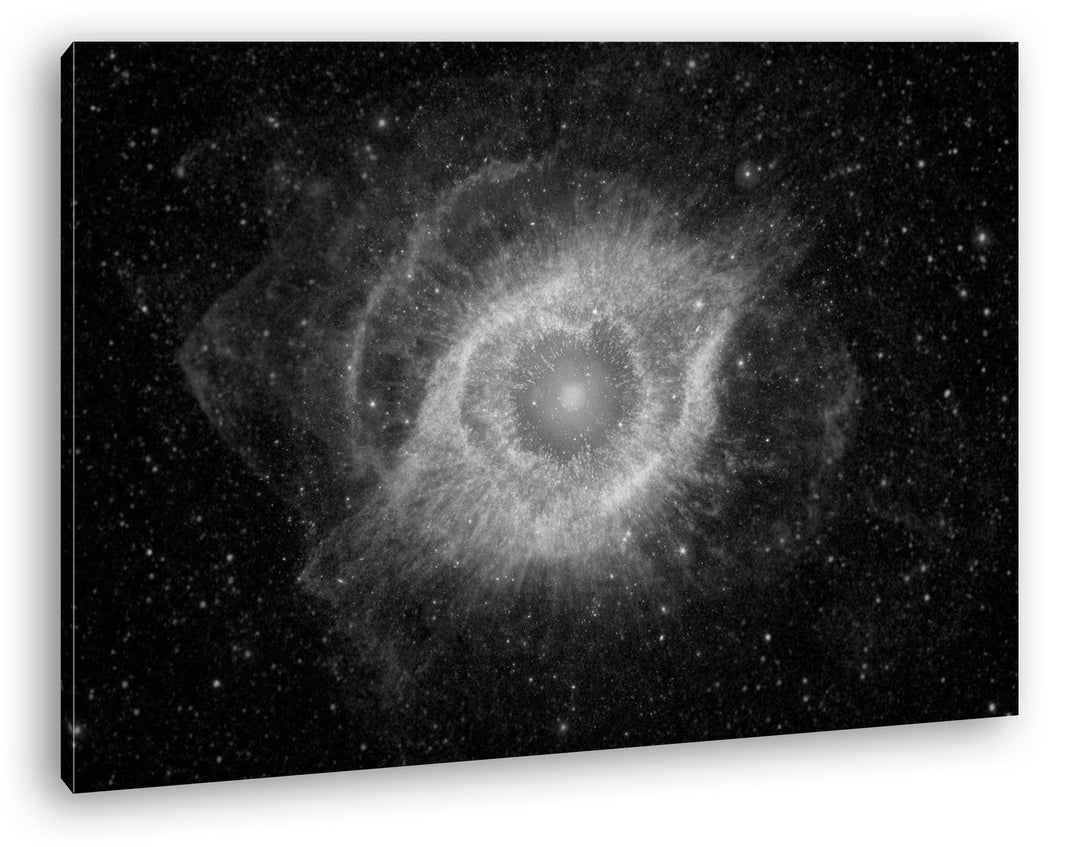 deyoli Überreste einer Supernova Format: 80x60 Effekt: Schwarz/Weiss als Leinwand, Motiv fertig gera