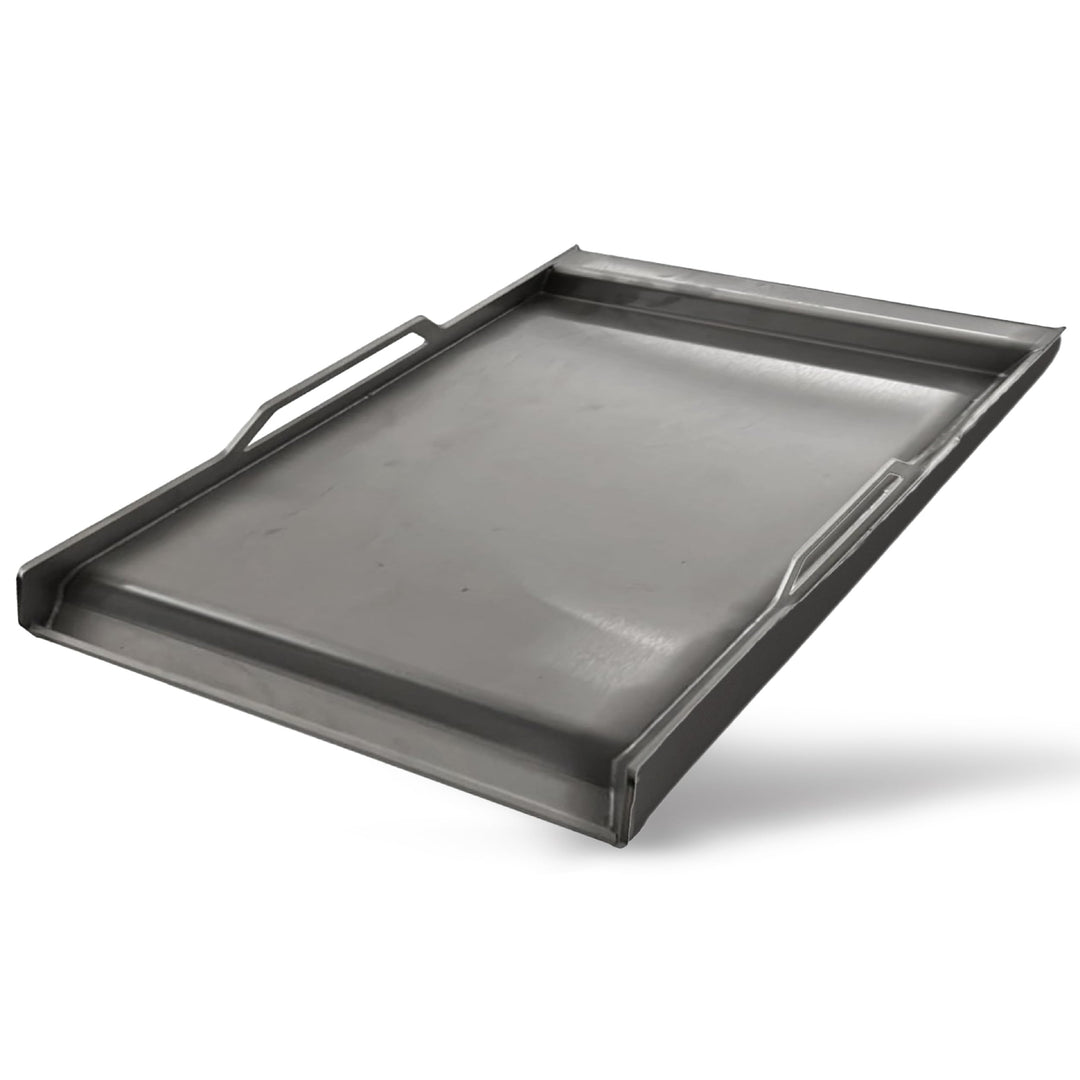 BABOSSA Plancha 2.0 – Grillplatte Edelstahl Medium 30 x 40 cm – Premium Griddleplatte für Gas und Ko