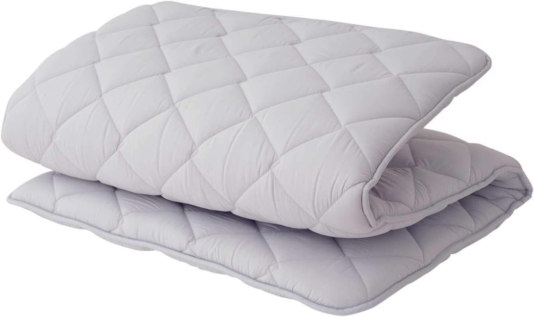 EMOOR Japanische Faltbarer Futon Matratze, 160 x 210 cm, Grau Hergestellt in Japan, Tatami matten Bo