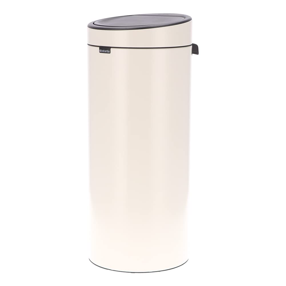 Brabantia - Touch Bin 30L - Grosser Mülleimer für die Küche - Soft-Touch-Öffnung - Entnehmbarer Inne