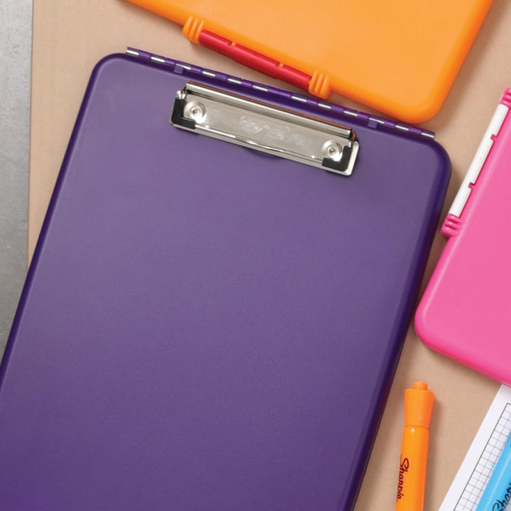 Dexas Slimcase Klemmbrett, Violett, Violett