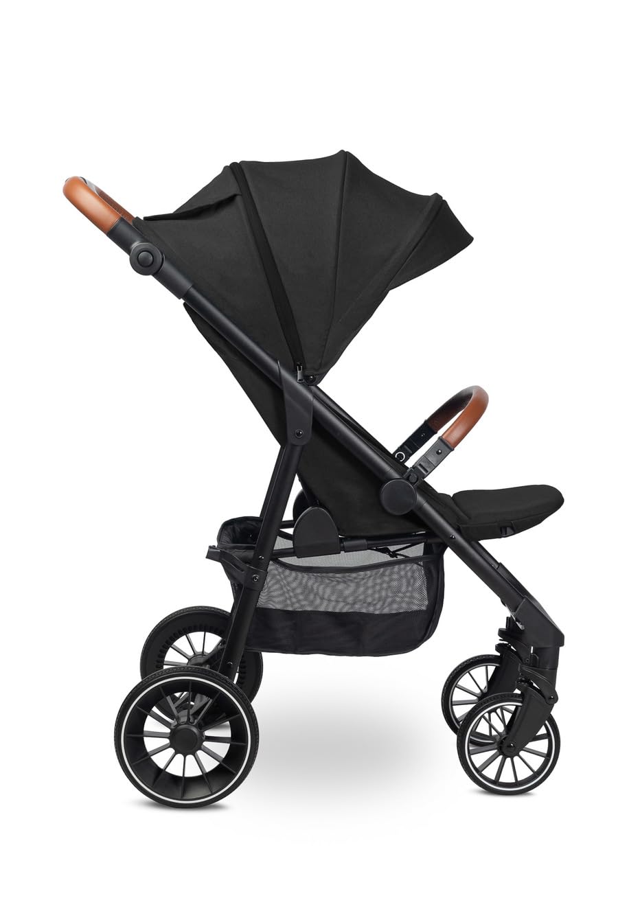 CARETERO ELMA Kinderwagen Buggy - Buggy mit Liegefunktion - Klappbar, mit Regenschutz, Beinabdeckung