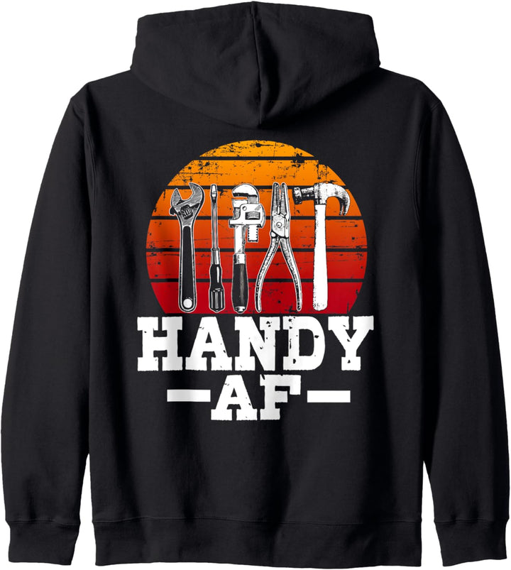 Handwerker Geschenke Design auf der Rückseite der Kleidung Kapuzenjacke