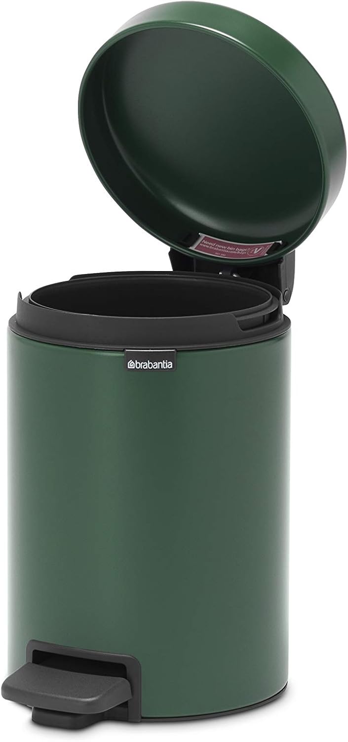 Brabantia Badezimmereimer, Pine Green, 3L 3 Liter Pine Green, 3 Liter Pine Green