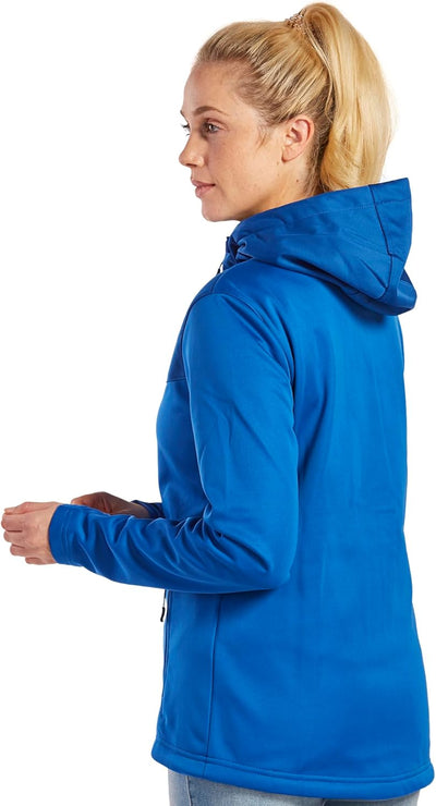 Erima Damen Performance Softshell Jacke, 34 New Royal/True Blue