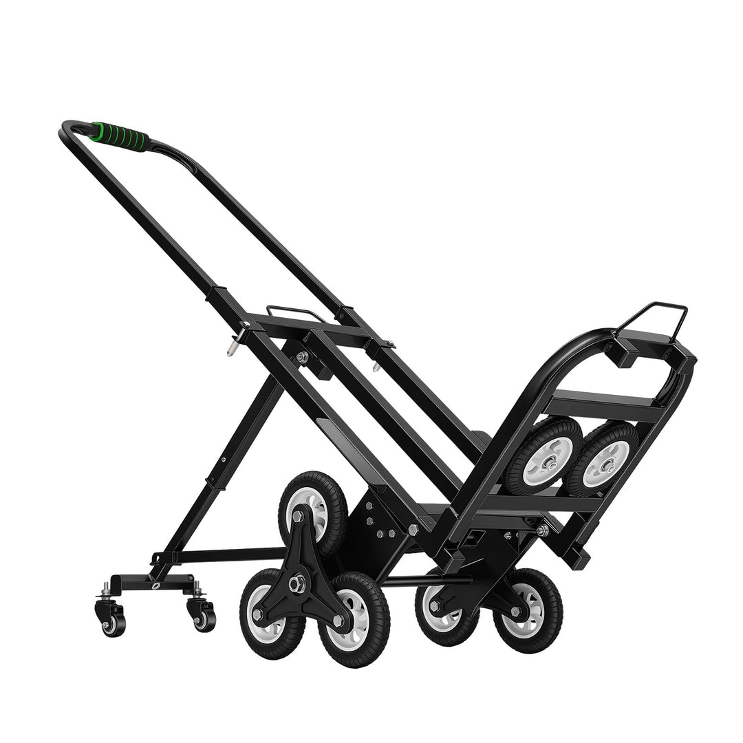 Schwerlast Sackkarre Klappbar 150kg Treppensteiger 3-Fach Sternräder Transporter Treppensackkarre mi