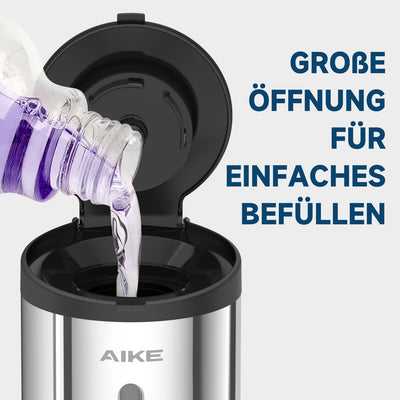 AIKE AK1205 Seifenspender Automatisch Wandbefestigung, 700ml Kommerzieller Automatischer Flüssigseif