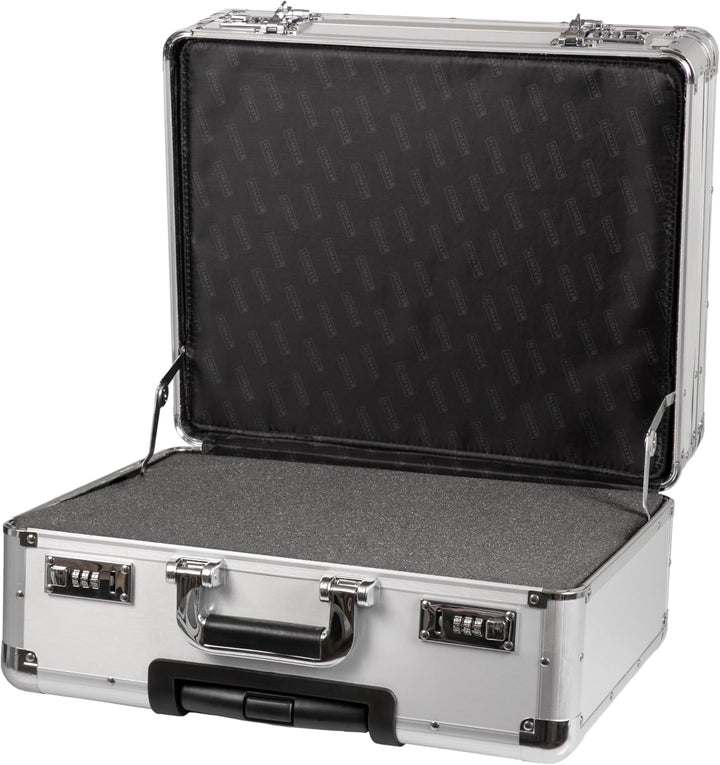 ALUMAXX 45150 Fotokoffer Trolley CHALLENGER, Piloten Koffer Aluminium, Aktenkoffer Alu, Pilotentroll