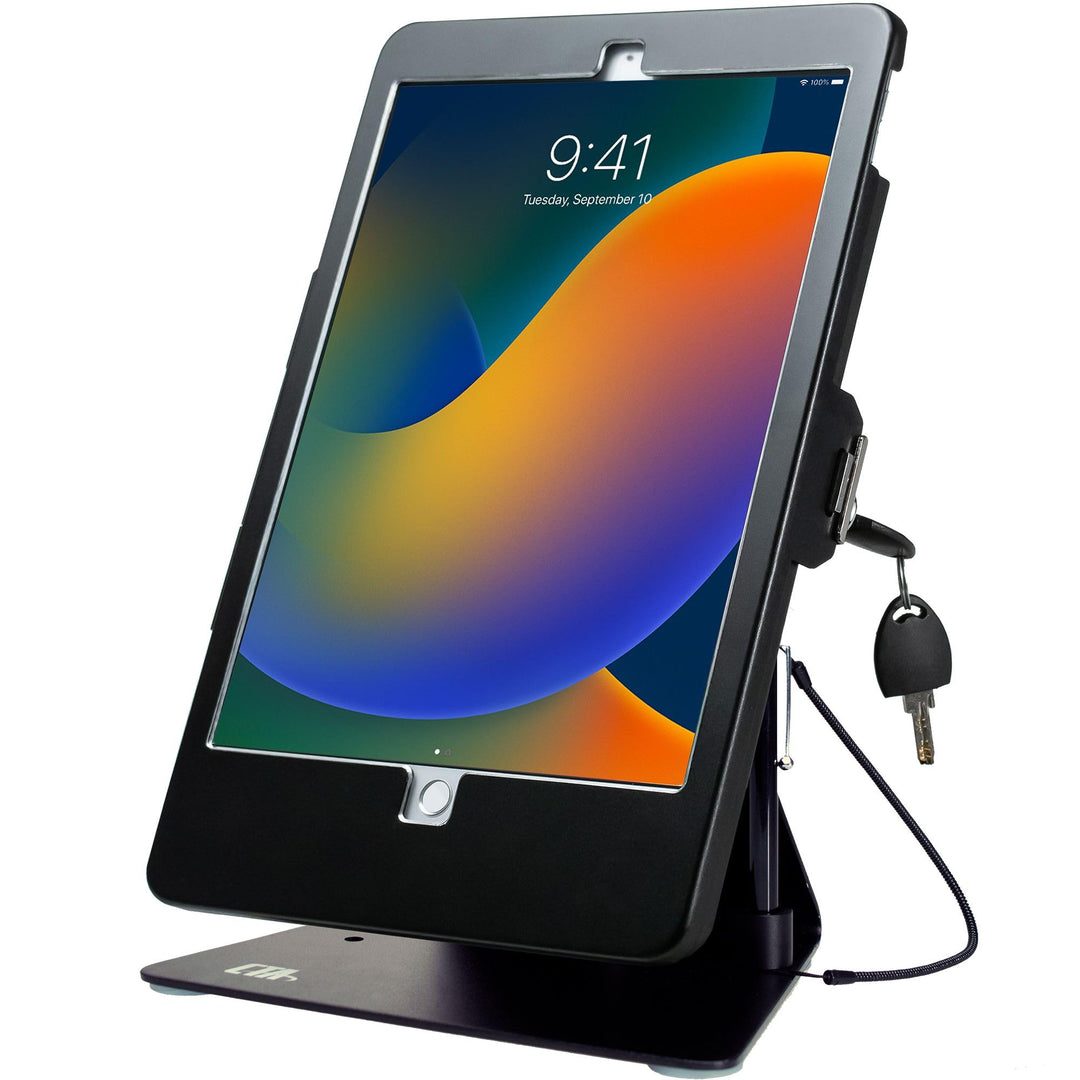 CTA Digital Desktop Anti-Diebstahl-Ständer für iPad 10,2 Zoll (7. &amp; 8. Generation), iPad Air 3 (2019