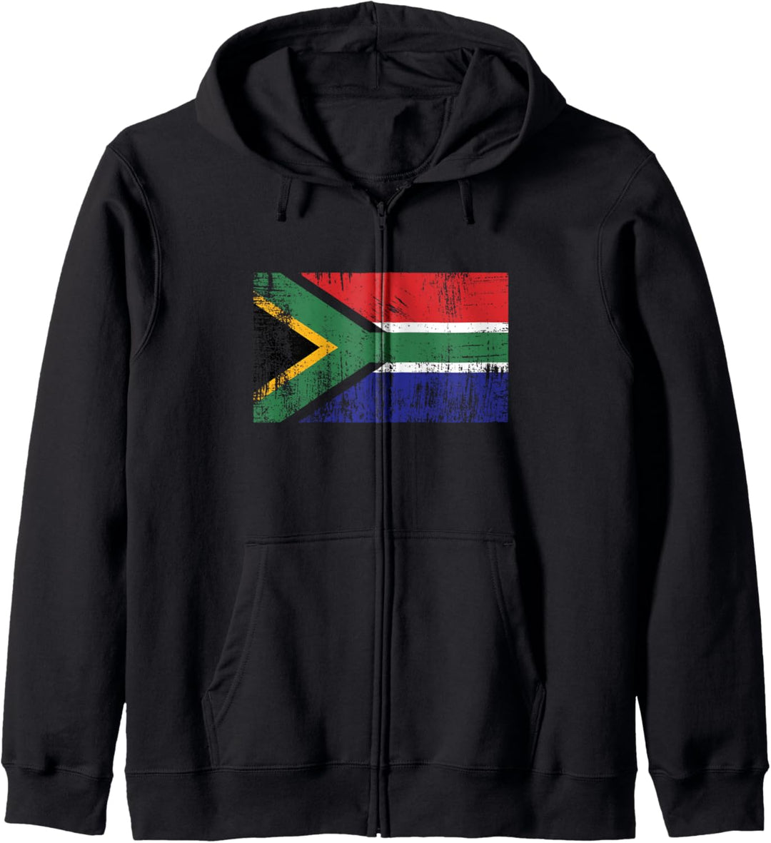 Südafrika Fahne Südafrikanische Flagge Geschenk Fussball-Fan Kapuzenjacke