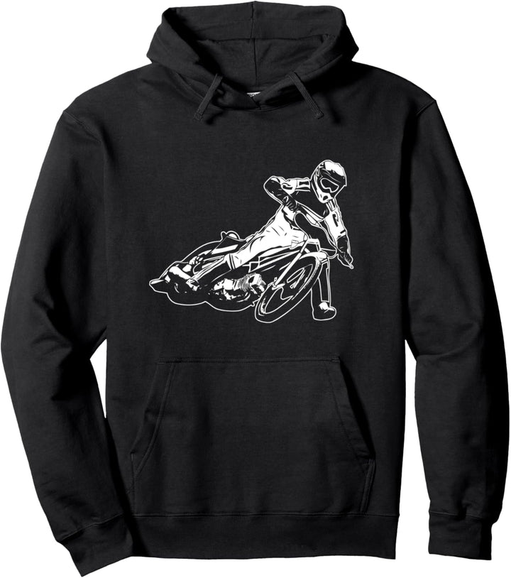 Speedway Bahnsport Motorradrennen Pullover Hoodie