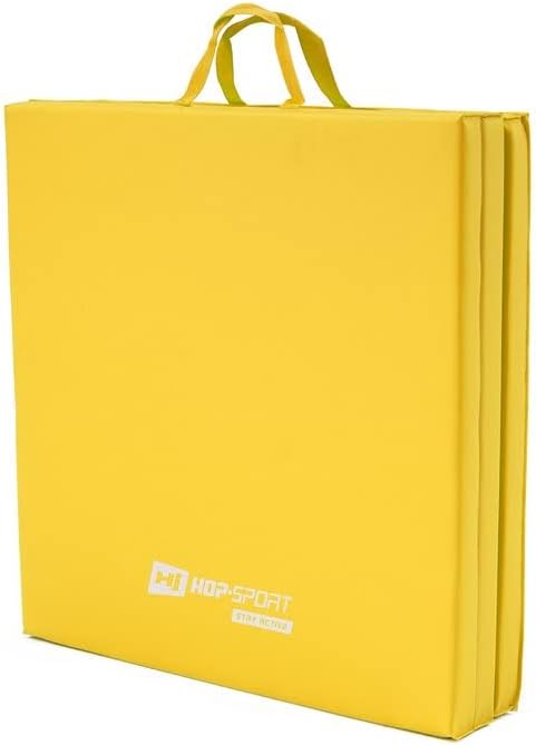 Hop-Sport Turnmatte klappbar - Bodenweichmatte für zuhause 180x60x5cm - Fitnessmatte, Gymnastikmatte