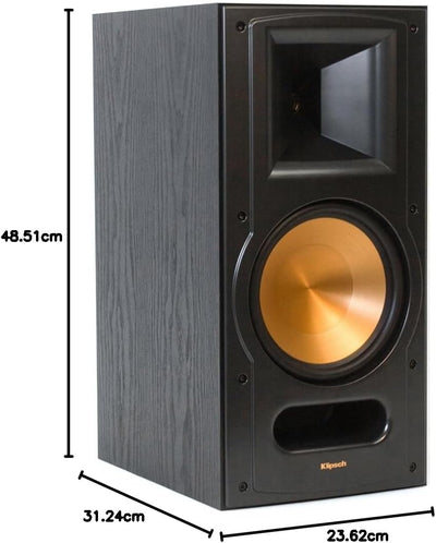 Klipsch RB-81 II Kompakt-Lautsprecher (150 Watt) schwarz