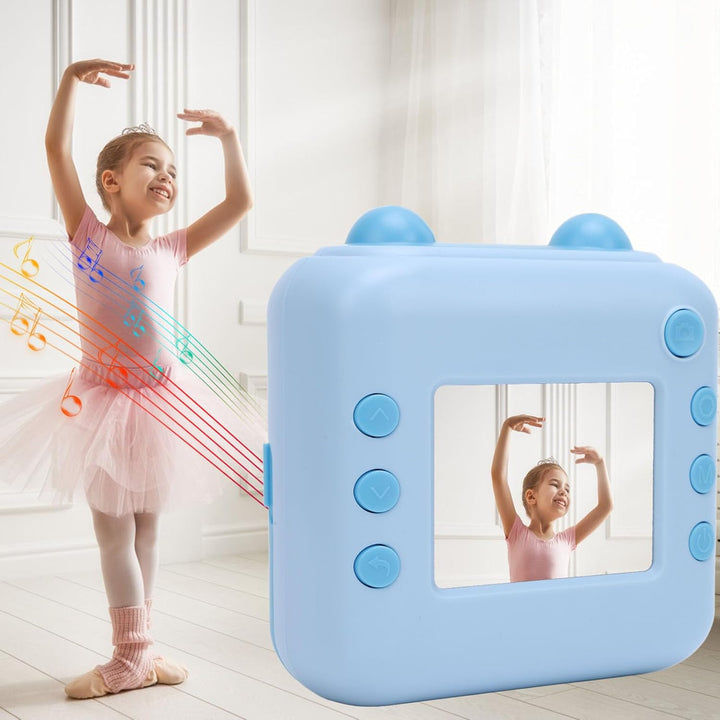 Kinder Digitalkamera 50 Megapixel Full HD mit 2,4 Zoll Display, 16x Zoom, Tintenlosem Druck und Lang
