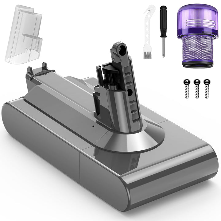 ASUNCELL 3900mAh V11 Akku für Dyson (Schraube Typ Installationsart), 25.2V Ersatzakku für Dyson SV14