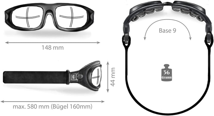 HELLY® - No.1 Bikereyes® | Motorradbrille, Multifunktionsbrille, Bikerbrille | beschlagfrei, winddic