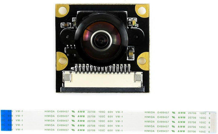 Waveshare IMX219-200 Camera Applicable for Jetson Nano Developer Kit Compute Module 3/3+, 8 Megapixe