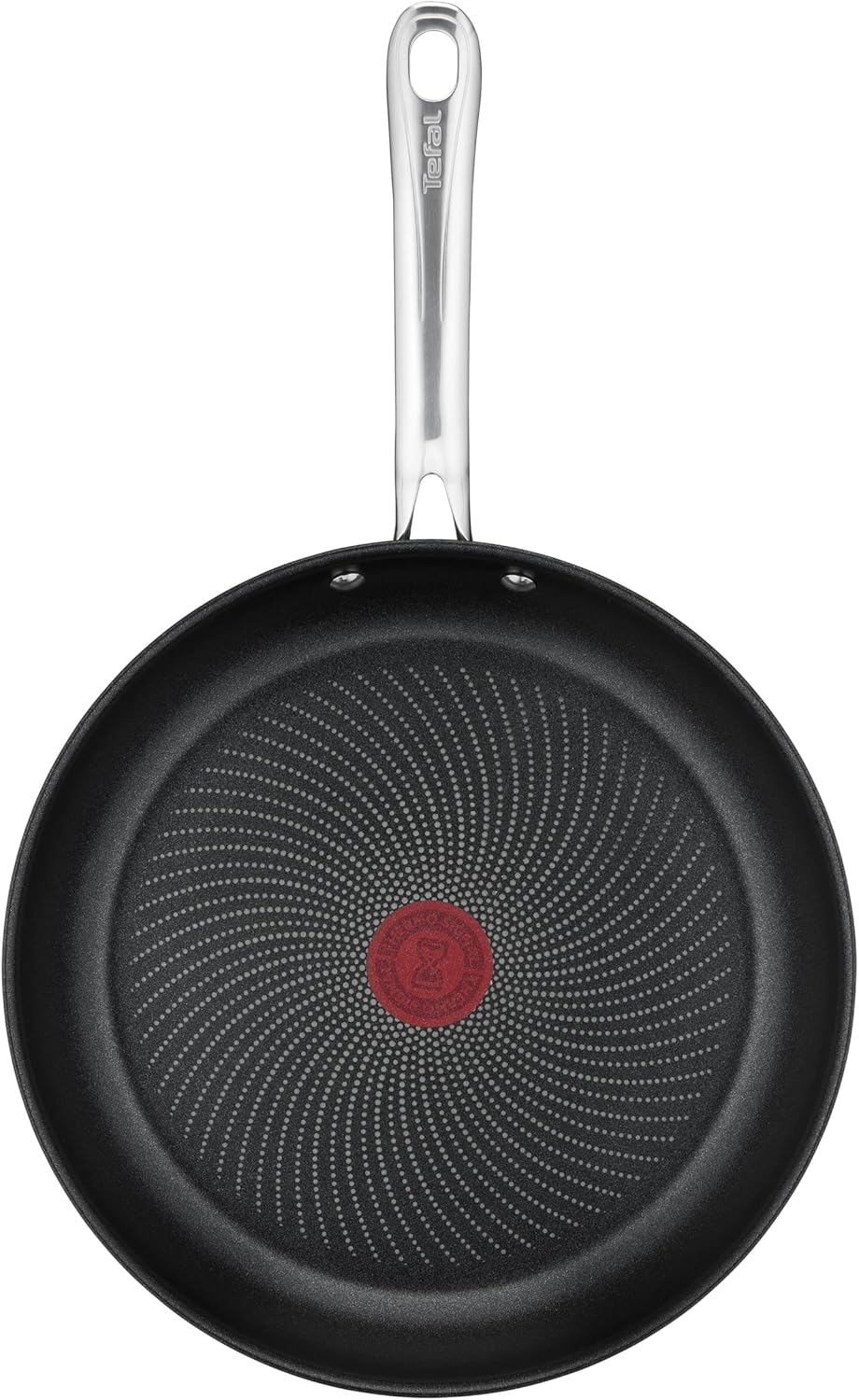 Tefal Infinite Pfanne Induktion 28 cm, Bratpfanne mit Antihaftversiegelung, Thermo-Signal bei ideale
