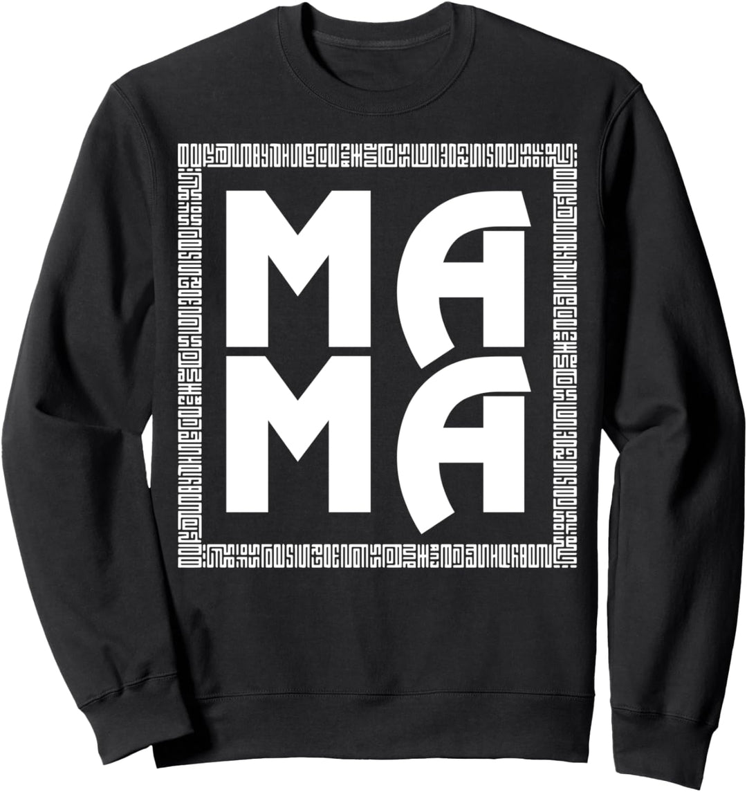 Mama Mutter Muttertag Geburtstag Partnerlook Lustig Geschenk Sweatshirt
