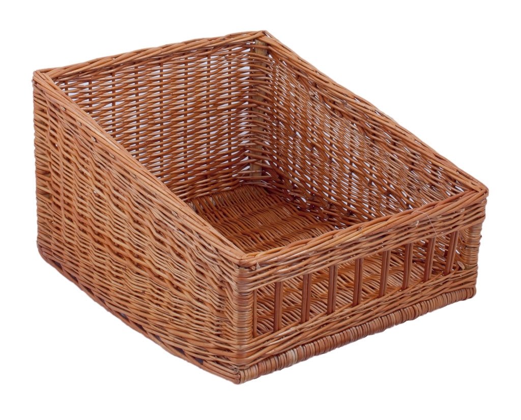 Backideen System-Regalkorb rechteckig, braun, T 50cm x B 40cm x Hv 16cm x Hh 27cm T 50cm x B 40cm Br