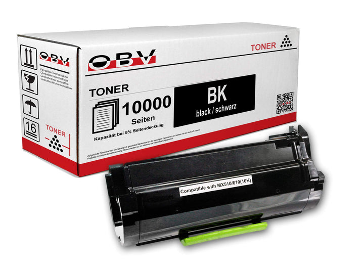 OBV kompatibler Toner als Ersatz für Lexmark 602H / 60F2H00 für Lexmark MX310 MX410 MX510 MX511 MX61