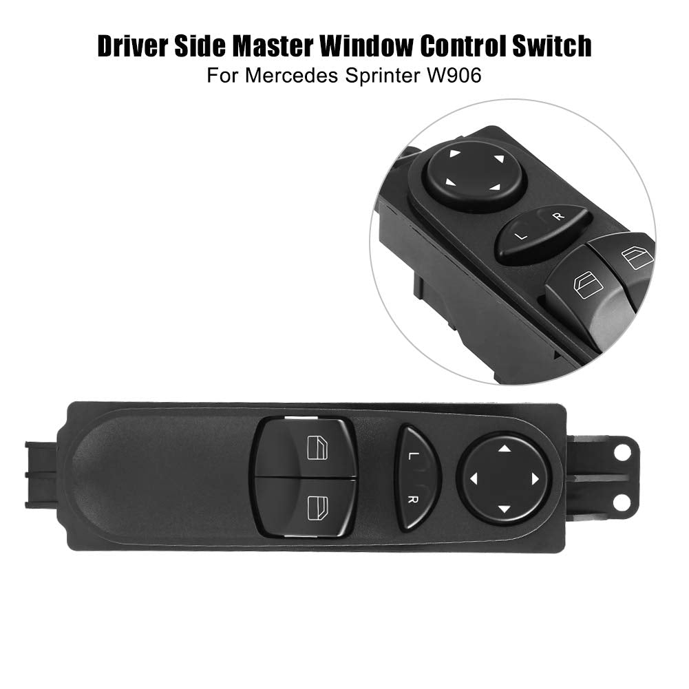 fensterheber knopf sprinter 906 links + Hauptfensterschalter, automatische Fensterheberbetätigung au