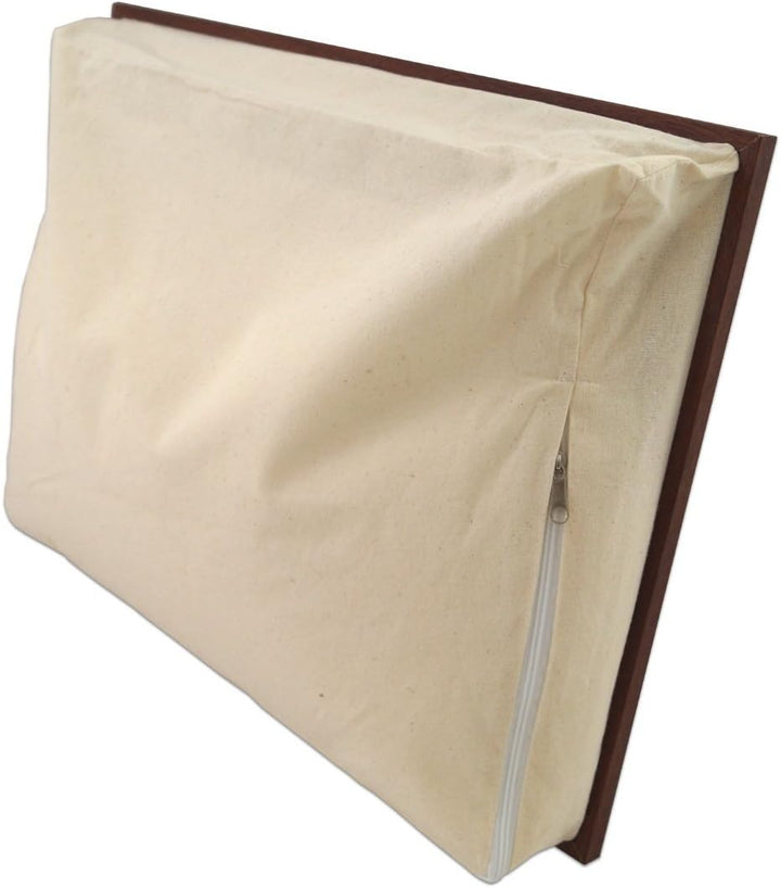 Knietablett mit Kissen und Fotorahmen P-879 in braun, Braun