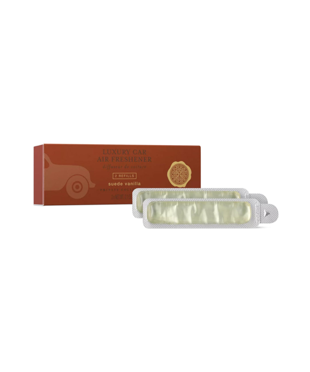 RITUALS Private Collection Suede Vanilla Auto Parfüm Nachfüller - 2 x 3g Suede Vanilla - Refill, Sue