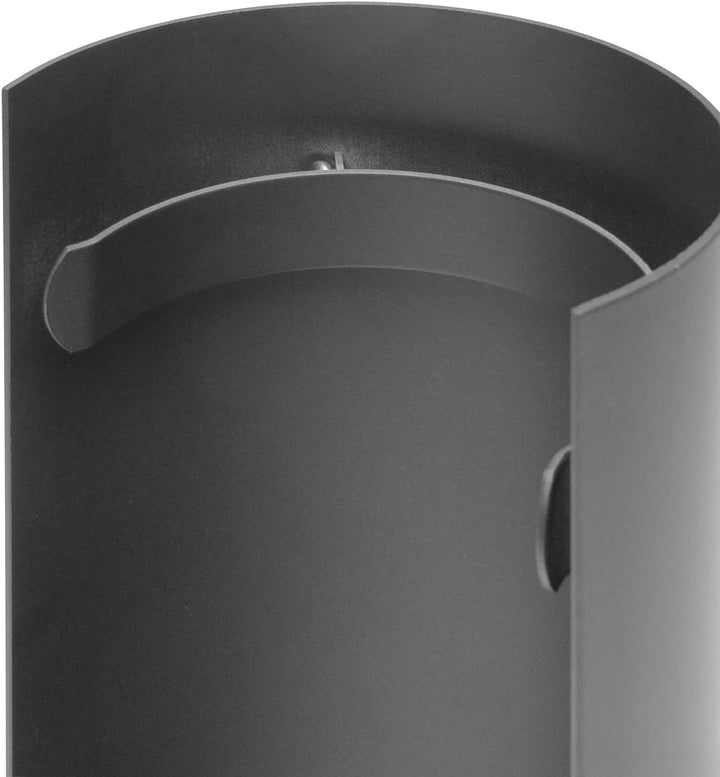 raik Rauchrohr/Ofenrohr Thermoschild Hitzeschutz für Rohre mit 150 mm Durchmesser 460 mm lang 185 mm