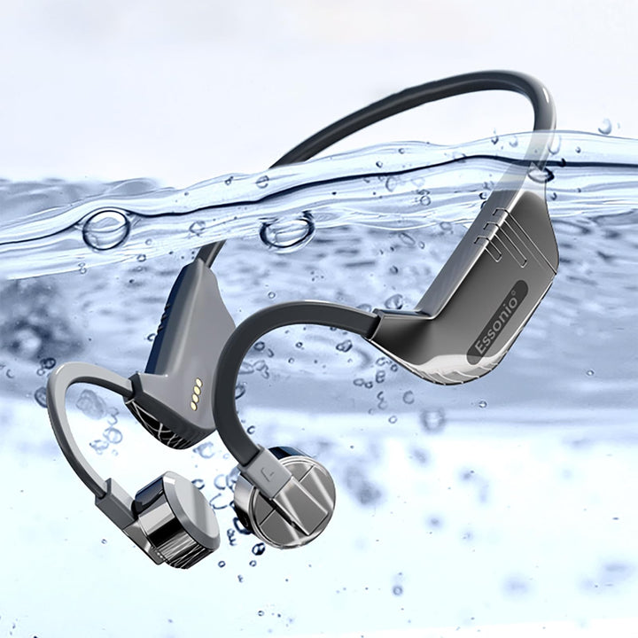 Open Ear wasserdichte Kopfhörer Schwimmen 32G Speicher 10 Stunden Musikgenuss Surround-Sound ACA-Res
