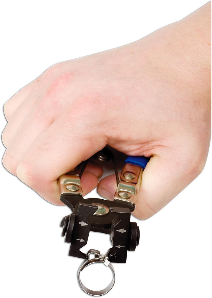 Laser 4231 4231 Schlauchkle mmenzange - Schwenkkopf, Abgewinkelte Backen