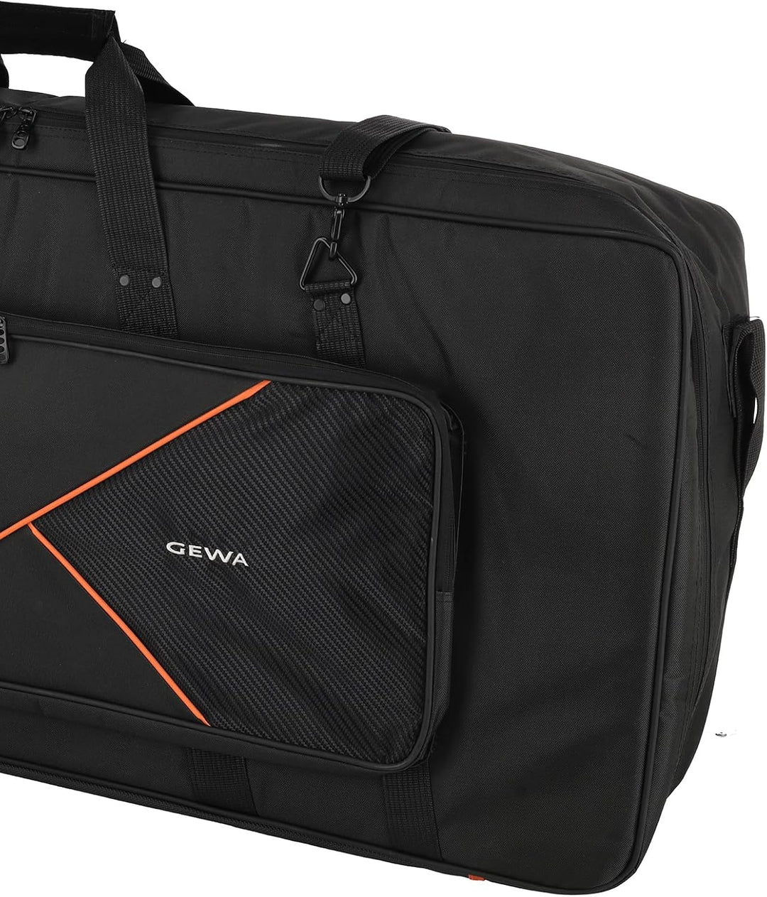 Keyboard Gig-Bag Premium, 108 x 45 x 18 cm, mit Notentasche, schwarz, reiss- und wasserfest