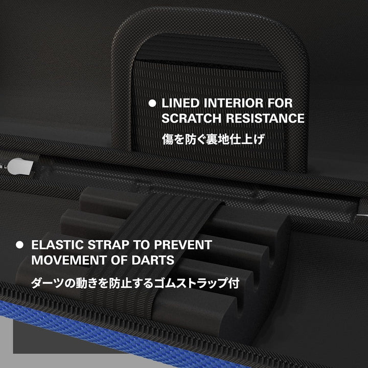 Target Japan Takoma Shell Wallet, Blau | Dart-Tasche, Dart-Aufbewahrungsbehälter, hält 3 vollständig