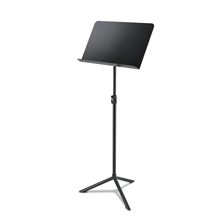 K&M 11930 Orchesternotenpult »Overture« – Von 76 - 130 cm ausziehbarer Notenständer, Schwarz – Leich