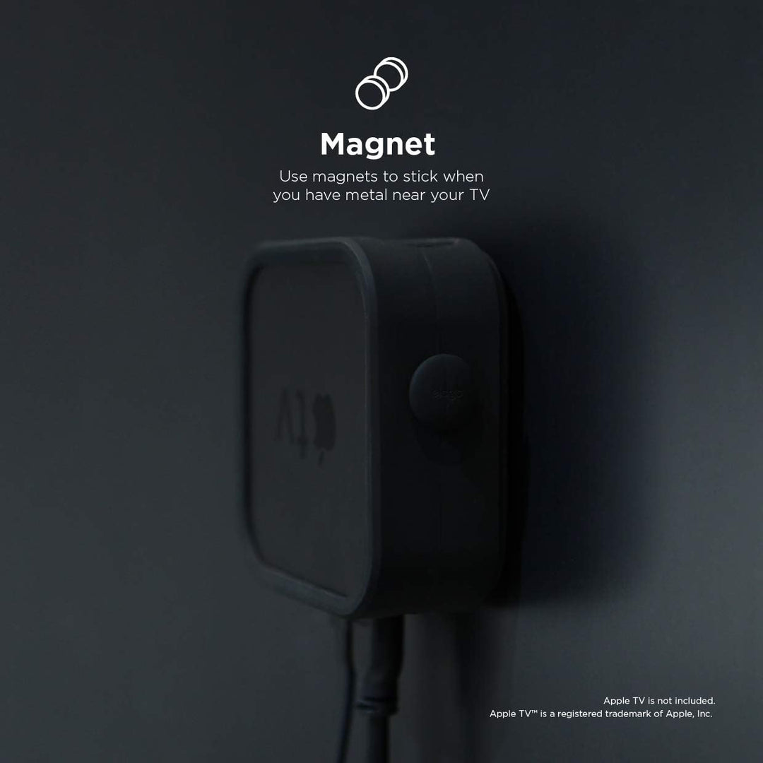 elago Multi Wandhalterung Kompatibel mit Apple TV 4K (2021) / HD und allen Modellen [Nicht kompatibe