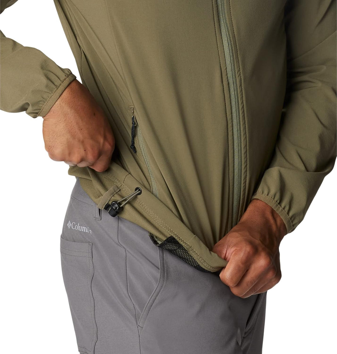 Columbia Herren Softshell-Jacke, Heather Canyon Stone Green XL, Stone Green XL