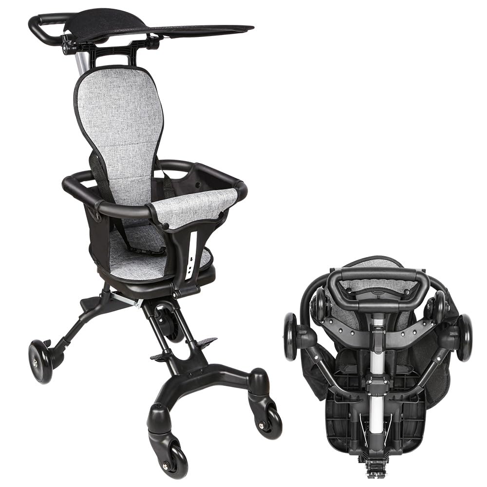 homewell Baby Kinderwagen klappbar, Buggy Kinderbuggy Faltbar mit Sonnendach, ab 6 Monate bis 22 kg,