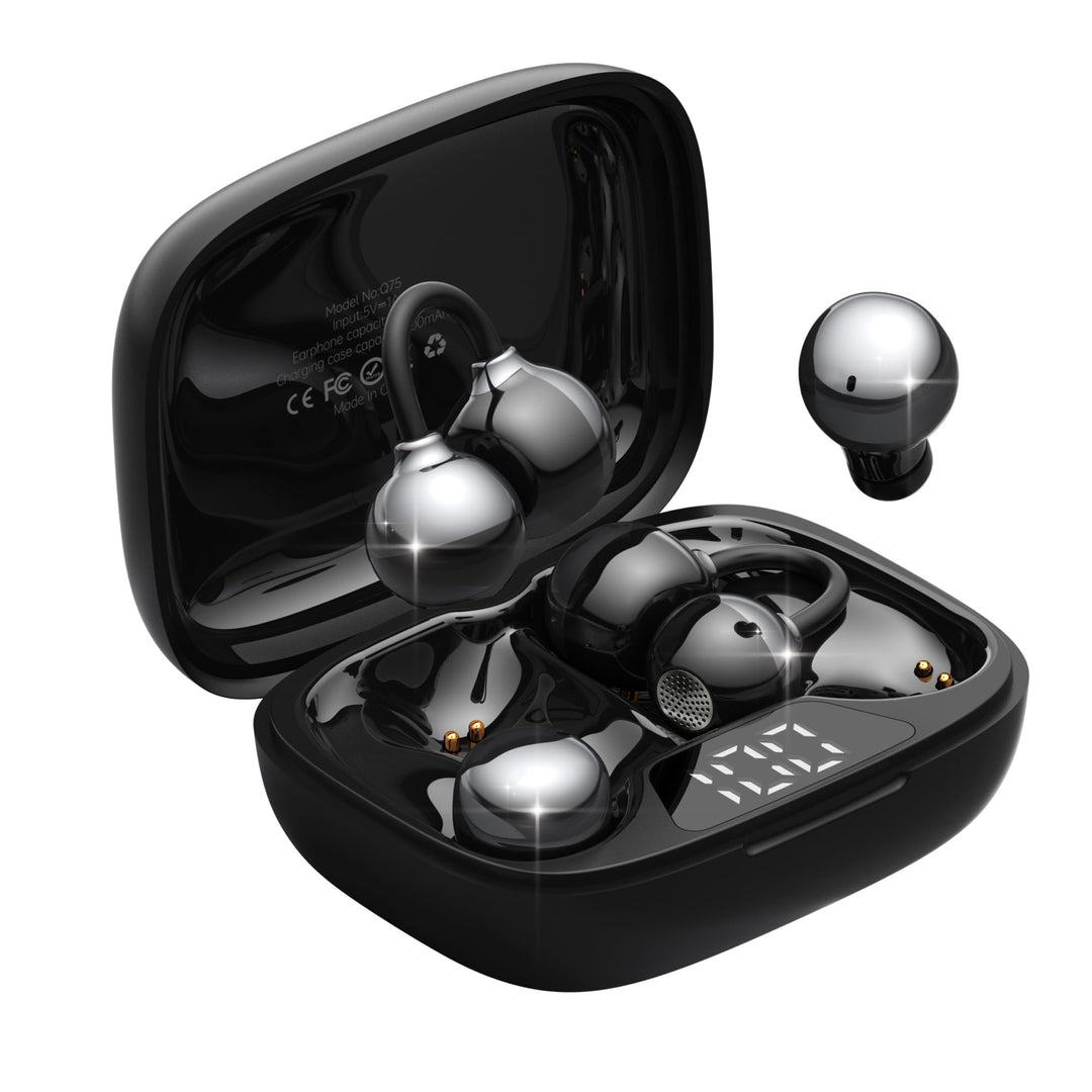 LESUN Schickes Open Ear Kopfhörer 6.0 &amp; Mini-Kopfhörer 2-in-1 Set mit 36 Std Akkulaufzeit, Bassstark