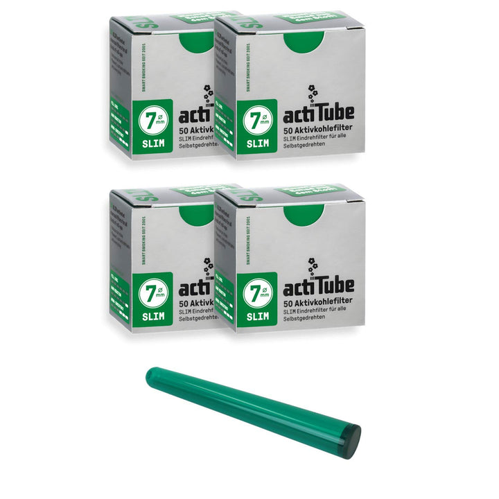 actiTube Aktivkohlefilter, Silber, M, M