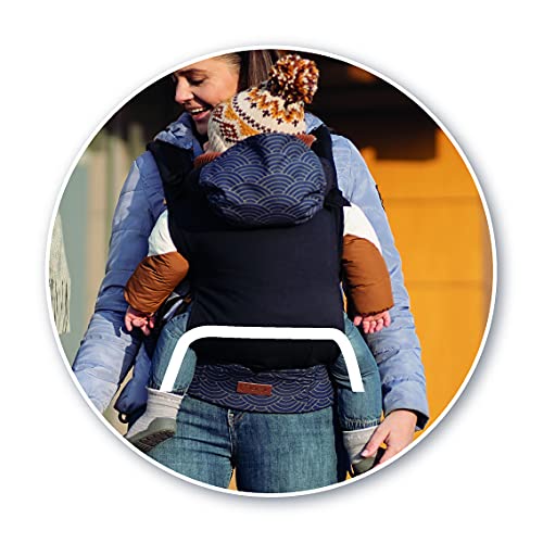MOMI COLLETE Babytrage ab 3. Lebensmonat, für Babys und Kleinkinder bis max. 20 kg Körpergewicht, mi