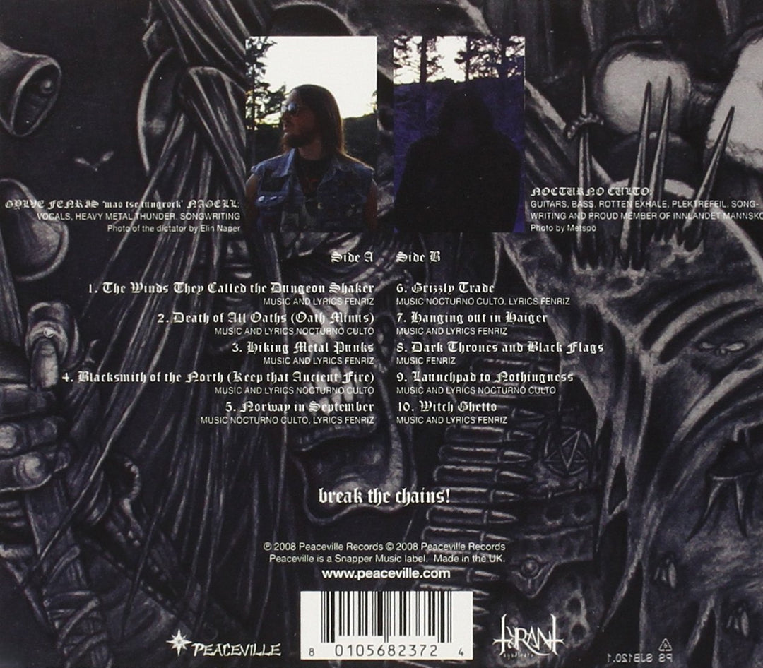 Dark Thrones & Black Flags, Audio-CD