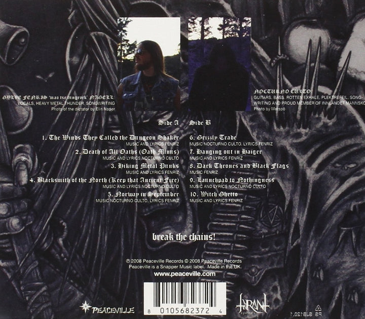 Dark Thrones & Black Flags, Audio-CD