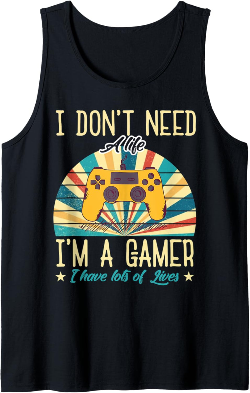Das Leben ist ein Einzelspieler-Spiel Tank Top