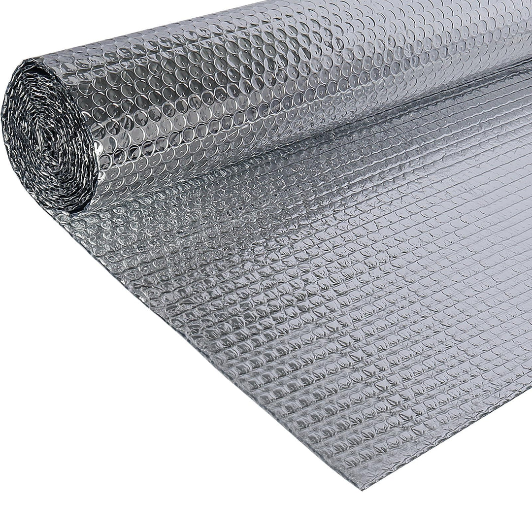 Doppelseitige Aluminiumfolie Isolierung,120 cmx 3 m,3mm Dicke Isolierfolie Dämmfolie Reflexionsfolie