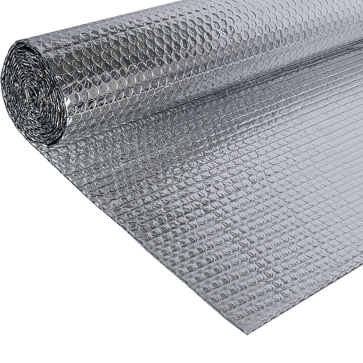 Doppelseitige Aluminiumfolie Isolierung,120 cmx 3 m,3mm Dicke Isolierfolie Dämmfolie Reflexionsfolie