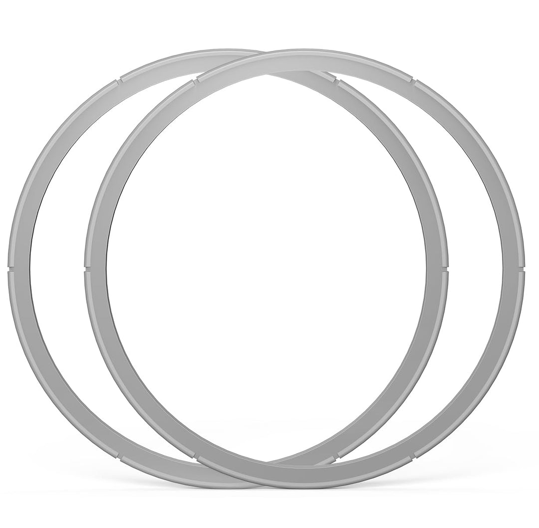 Mellbree 22cm Dichtungsring für Fissler, 2 Stück Schnellkochtopf Ersatzteile für Fissler Schnellkoch