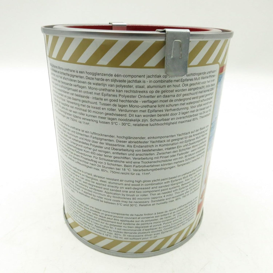 Epifanes Mono- & Poly-Urethane Bootslacke Rot 3116 750 ml (1er Pack), Rot 3116 750 ml (1er Pack)
