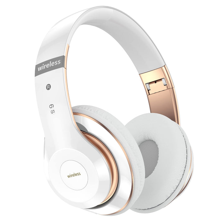 Kopfhörer Kabellos mit 6 EQ Modi, Kopfhörer Bluetooth, 65 Std Over Ear Kopfhörer Bluetooth mit Einge