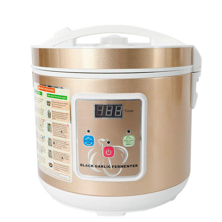 5L Automatisch Schwarzer Knoblauch Fermentierter Knoblauch, Multifunktions-Fermenter Knoblauchbereit